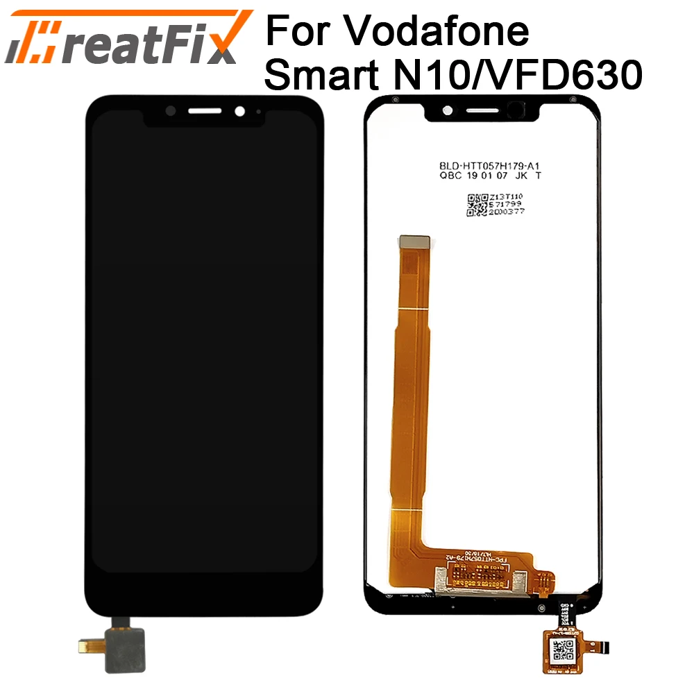 Для Vodafone Smart V10 VFD-730 VFD730 ЖК-дисплей+ сенсорный экран телефон дигитайзер сборка для Smart N10 VFD-630 VFD630 ЖК-дисплей