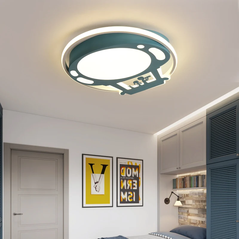 

Modern LED Ceiling Lights For Living room Bedroom 110V 220V wave lustre Avize Ceiling lamp for home children baby room