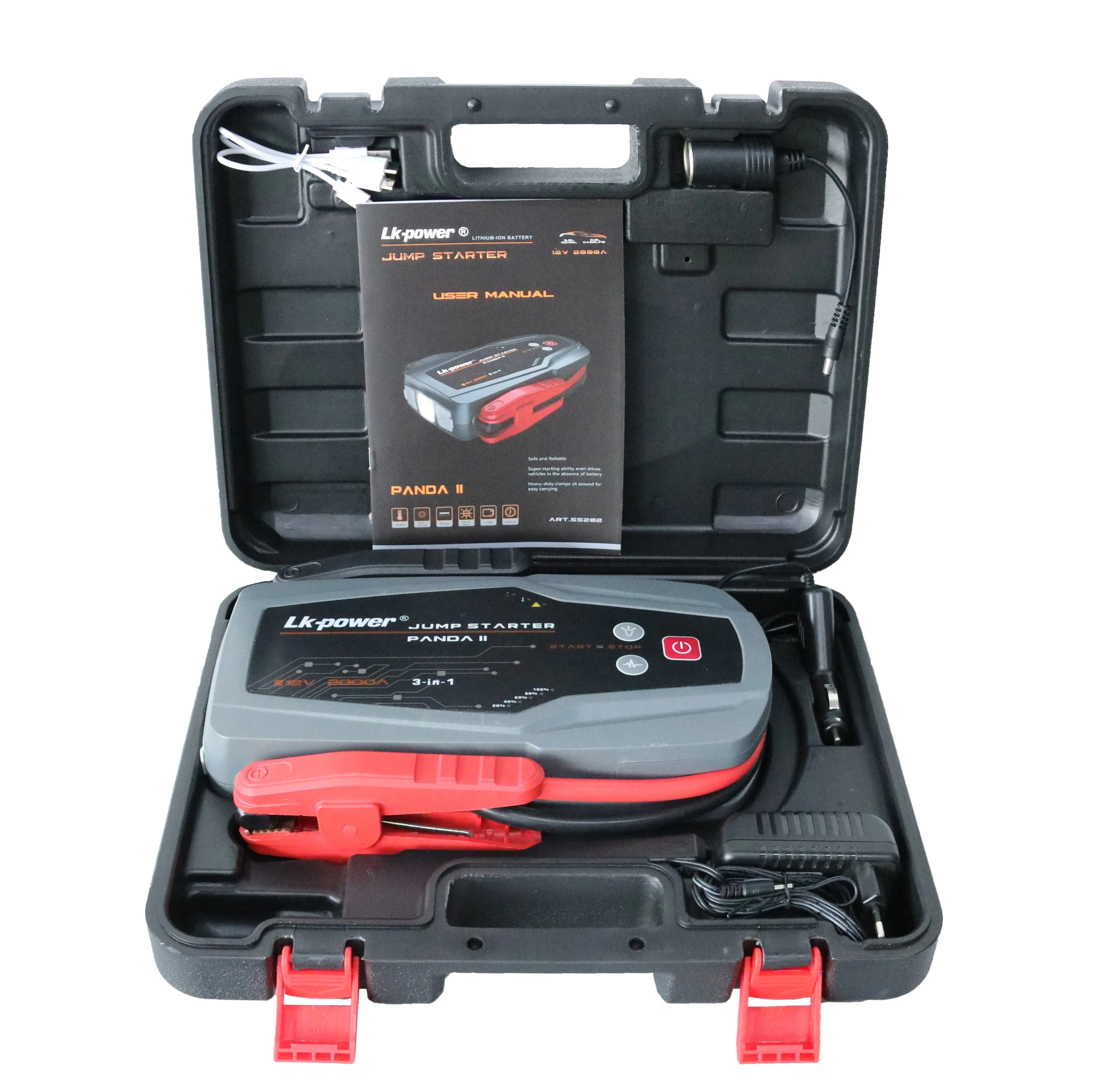

Emergency Power Tools Mini Jump Starter Portable Car Auto Jump Start