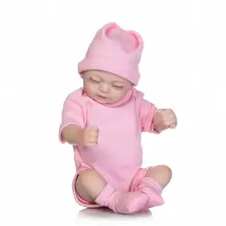 OCDAY 26 см милый дизайн дети Reborn Baby Doll мягкий реалистичный винил пупсик девочка лучший подарок на день рождения для детей игрушки для девочек