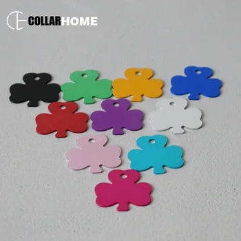 

50pcs dog ID tags customized pet nameplate puppy cat collar necklace pendant accessories anti-lost ID cards
