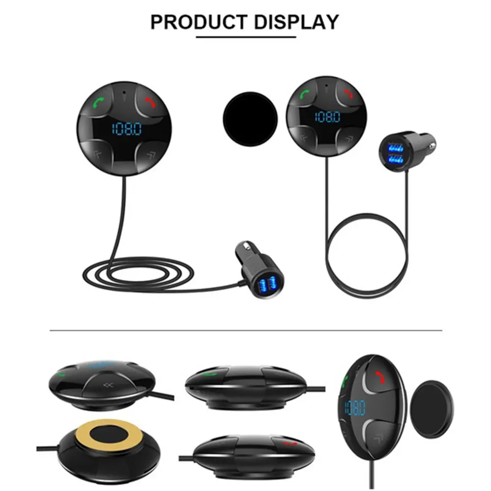 5 V/3.4A беспроводной Bluetooth приемник Смарт Mp3 Авто музыкальный приемник для дома Прямая поставка