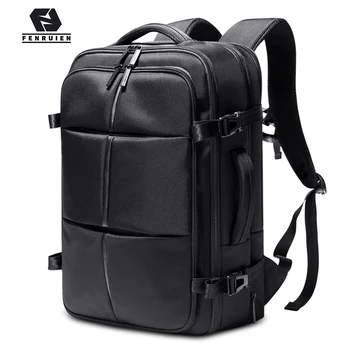 

Fenruien New Multifunction Men Backpack 15.6 Inch Laptop Bag Business Expansion Backpacking Waterproof outdoor travel backpacks