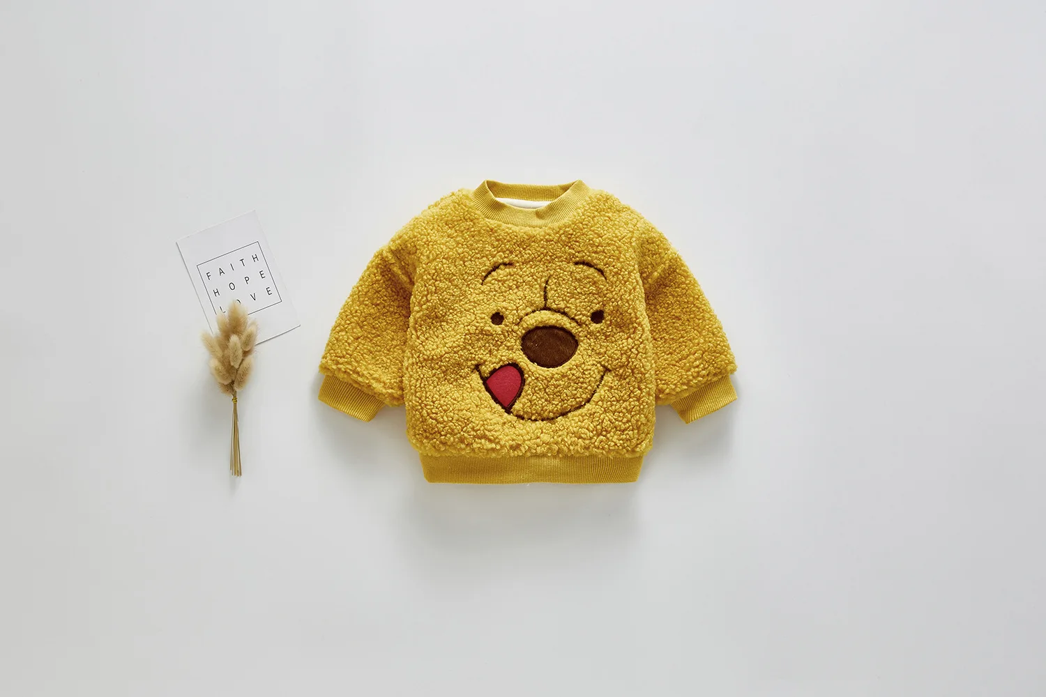 Осенний свитер для маленьких девочек, одежда для малышей, Детский свитер с капюшоном, хлопковая одежда с рисунком, одежда для альпинизма - Цвет: yellow