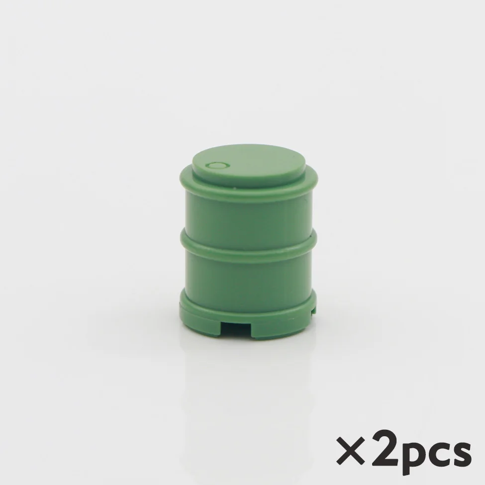 lego WW2 Military Oil Drums