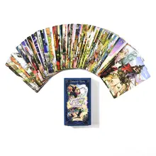 Повседневные ведьма Таро 78 бумажные карты колода английский Таро руководство Фэйт гадания настольные игры Игральные карты для семьи Вечерние