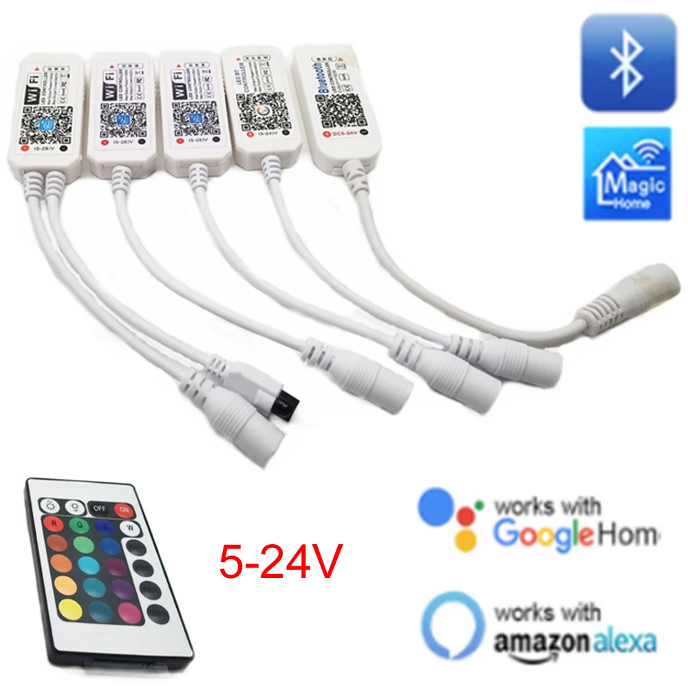 Светодиодная лента совместимая с Bluetooth/Wi-Fi 5 В 12 24 | Лампы и освещение