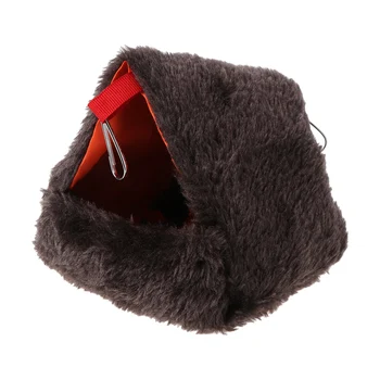 

Hamster Nest Sleeping Bed Hanging Cage Fleece Waterproof Warm Winter Hammock Swing Toys Multi-functional for Small Pets
