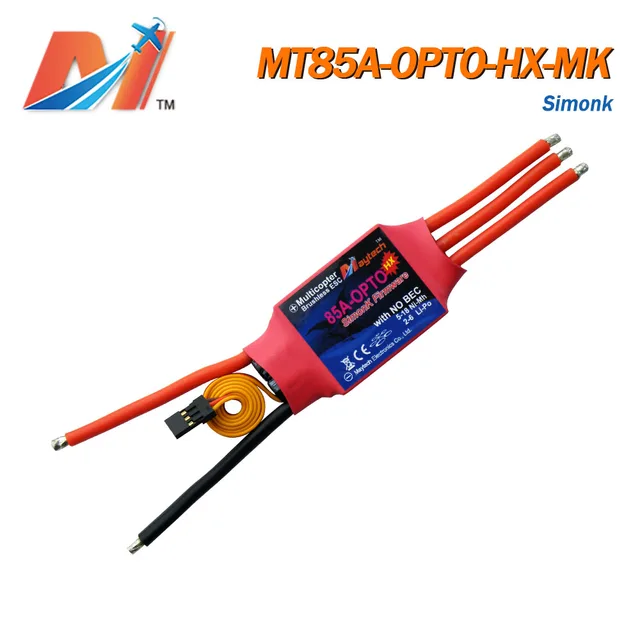 $34.11  Maytech Clearance Sale 85A regulator programming drone ESC with Simonk 4S