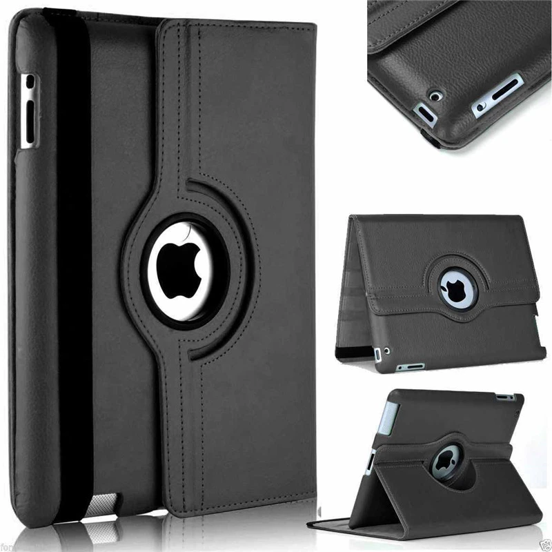 

Flip PU Leather Case For Apple iPad mini 1 2 3 4 Tablet Stand Case For iPad mini 4 7.9 inch 360 Degree Rotation Smart Cover