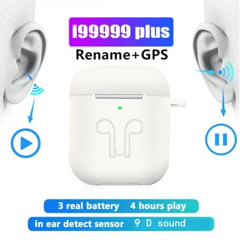 

I99999 Plus TWS Wireless Earphone Air2 Rename Bluetooth 5.0 Earphone Super Bass Earbuds PK I9000 Pro TWS I90000 Max Headphone