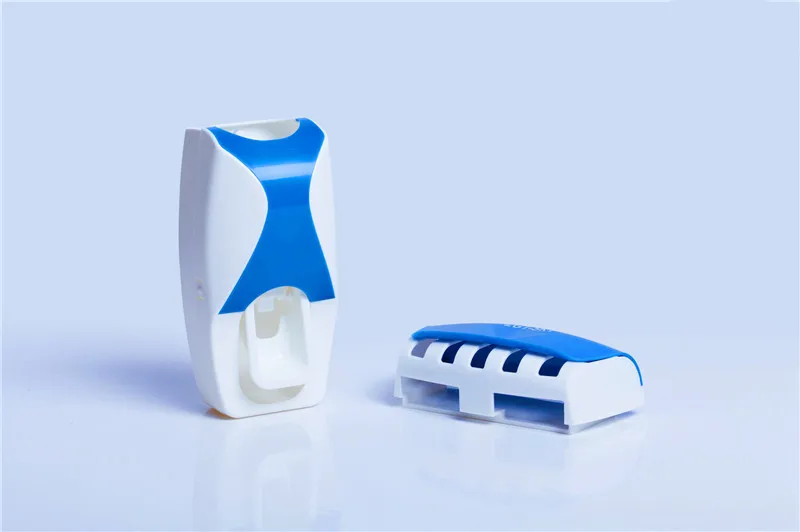 Yooap автоматический набор соковыжималок для зубной пасты держатель для зубной пасты дизайнерские вещи для ванной комнаты Аксессуары для ванной комнаты диспенсер для зубной пасты - Цвет: Синий