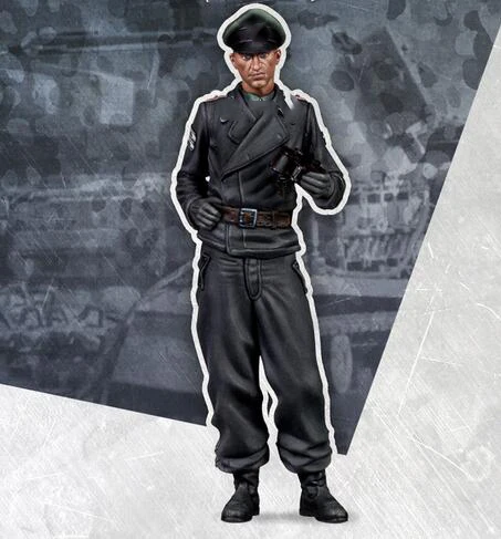 В разобранном виде 1/35 танки(2 головы) Стенд фигурки смолы Набор DIY игрушки неокрашенные наборы