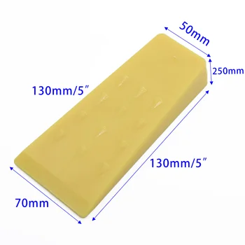 

3 Pcs Durable 5 Yellow Plastic Chainsaw Felling Cutting Cleaving Wedges Kit Use