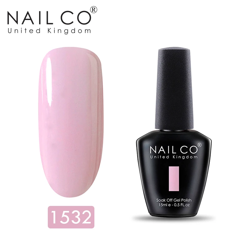 NAILCO зеленая серия Светодиодный УФ-набор гель-лаков для ногтей маникюр Блеск Дизайн ногтей украшение макияж Гель-лак Гибридный впитывающий для подарка - Цвет: 1532