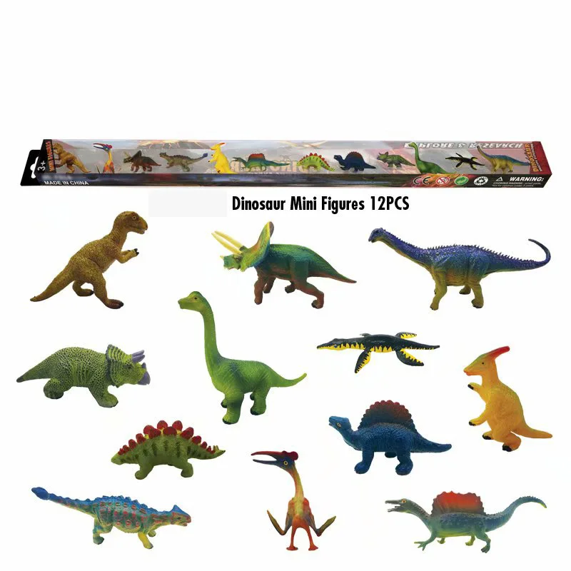 

Jurassic Solid Simulated Dinosaur Models CHILDREN'S Toy 12-Mini Allosaurus Oceans Animal Model