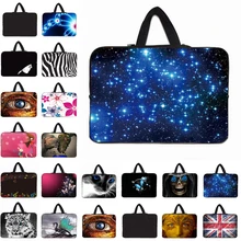 Новогодний подарок, неопреновая сумка с ручками, чехол для ноутбука, разноцветный, 10, 12, 13, 11, 14, 15, 17 дюймов, для ноутбука, Chromebook, PC, чехол, защита