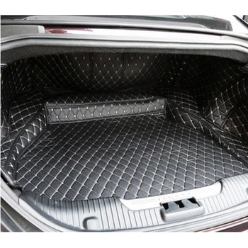 

High quality Special car trunk mats for Jaguar XJL 2016-2010 waterproof cargo liner boot carpets for Jaguar XJL 2015 styling