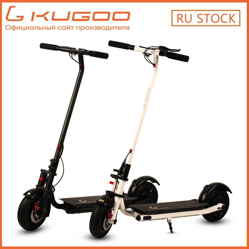 [Россия в наличии] электрический скутер KUGOO S4 48V 11AH 350W Максимальный пробег 30 км