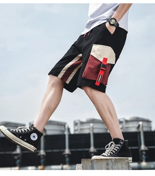 

Summer Patchwork Sweatshorts 2020 Men Basketball Camo Cargo Shorts Cotton Army Green Running Shorts Plus Size Joggers