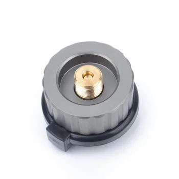 

Outdoor Stove Connector Burn Adaptor Split Type Furnace Converter Auto-off Gas Cartridge Tank Cylinder Adapter Camping Tool