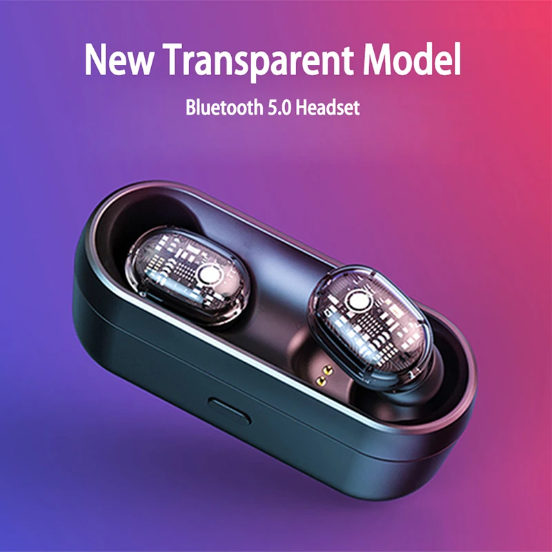 5,0 беспроводные Bluetooth наушники с сенсорным управлением, водонепроницаемые стерео музыкальные Bluetooth наушники, гарнитура для телефона, наушники