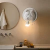 Animal Dog Resin Wall Lamps Living Room TV Wall Deco Corridor Home Decor Lighting Fixtures Designer Ktv Bulldog Wall Lights E27 3
