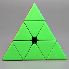 Moyu Meilong – Cube magique pyramide 3x3, jouets Puzzle pour enfants, concours d'apprentissage et éducatif