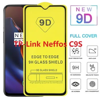 Перейти на Алиэкспресс и купить 3D полное покрытие Tmpered стекло для TP-Link neffos C9S C 9 S Защитная пленка HD 9H защита экрана