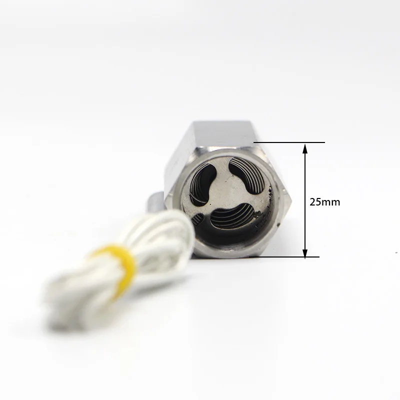 1/2" 110v 220V Liquid Water Flow Sensor Switch Male Threaded Ports Metal Shell ZFS-03S