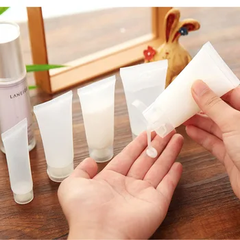 

5pcs 15ml-100ml Empty Travel Cosmetic Soft Tube Squeezable Facial Cream Container Hand sanitizer Lotion Bottle Gel Sample Pot