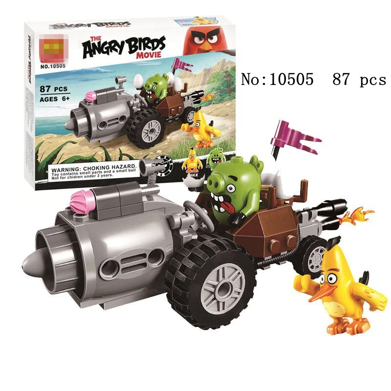 10505 10506 10507 10508 10509 10510 серии Angry Birds изображающие пятачка побег свинья замок из