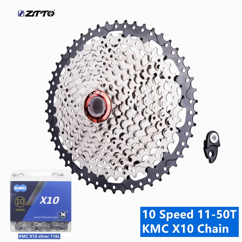 Ztto 10 скоростей 11 50 t Кассетный горный велосипед s 20s 30s mtb freewheel велосипедные
