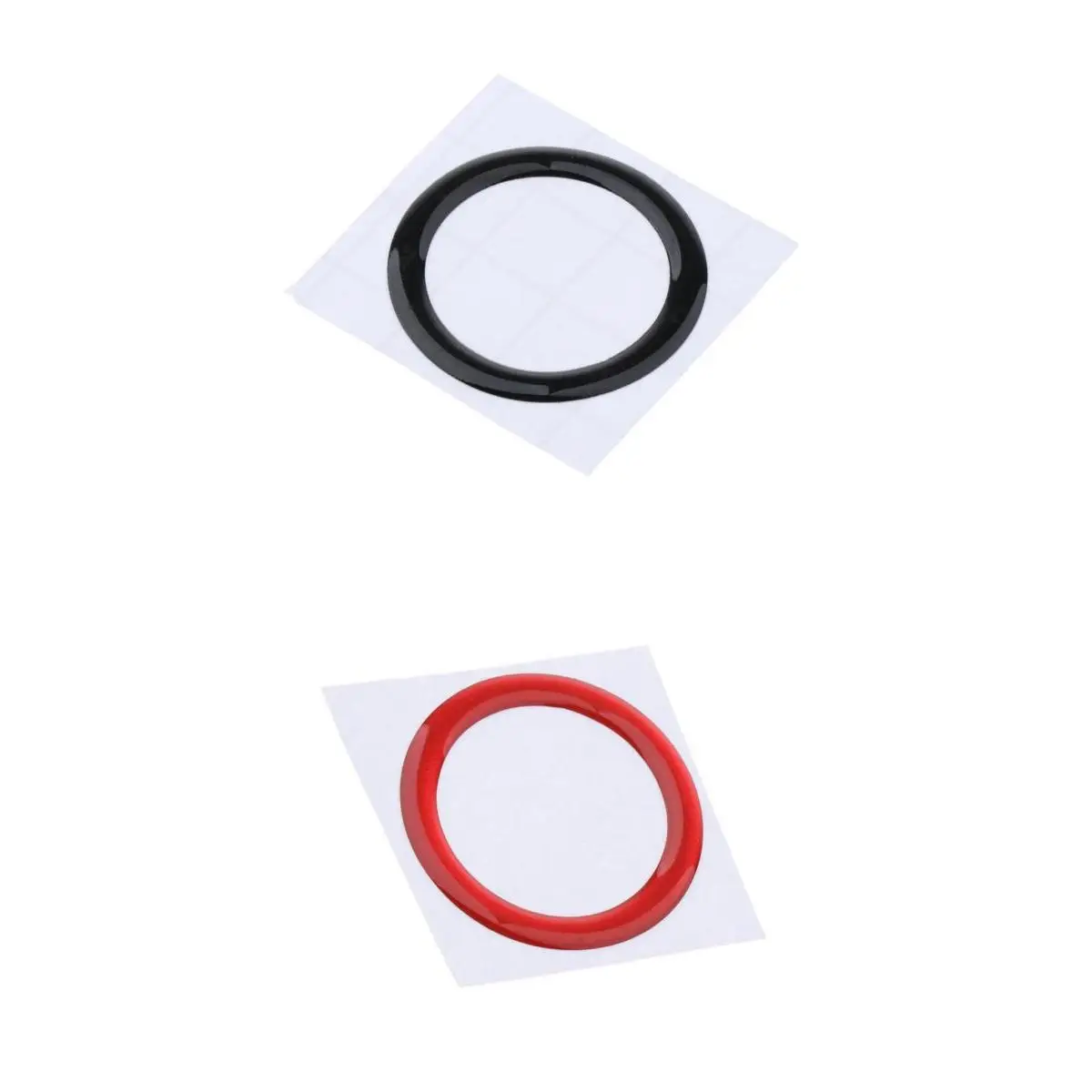 2pcs Keyless Engine Start Stop Button Ring Cover Sticker for bmw e90 e60 e70