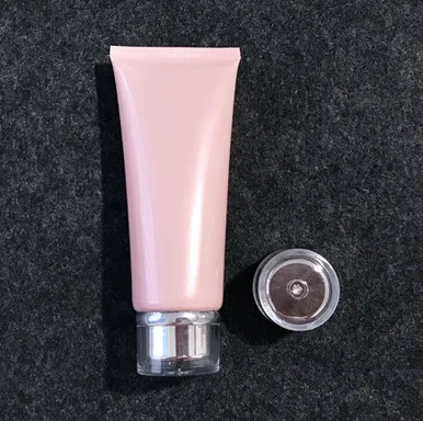 Розовый 100 мл пластиковая бутылка-пульверизатор пустой тюбик нежного крема 100 г косметический для лица контейнер для упаковки крема - Цвет: 19