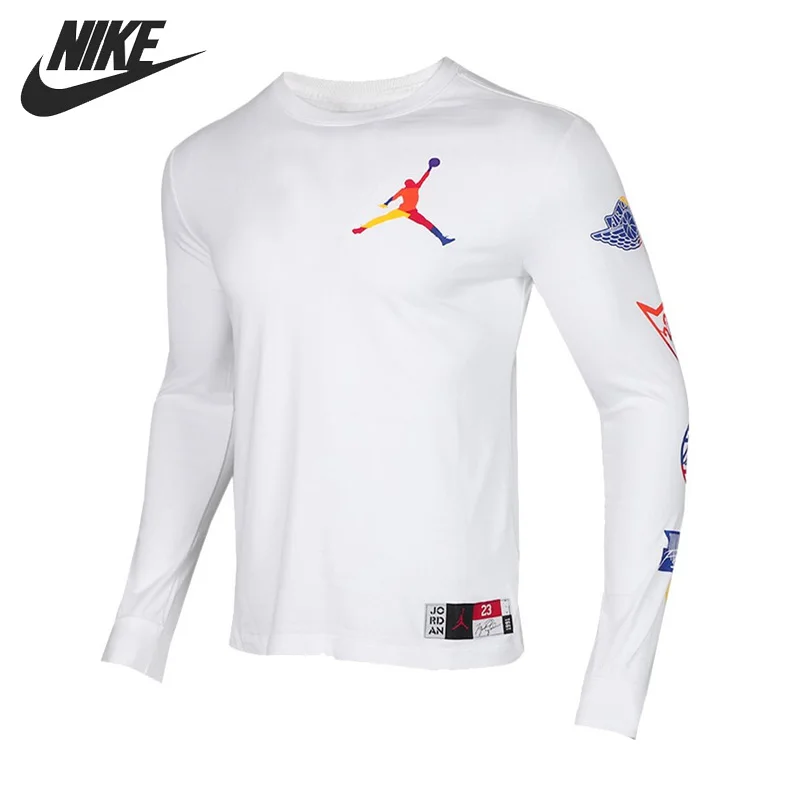 

Original New Arrival NIKE AS SPRTDNA HBR LS CREW Men's T-shirts Long sleeve Sportswear