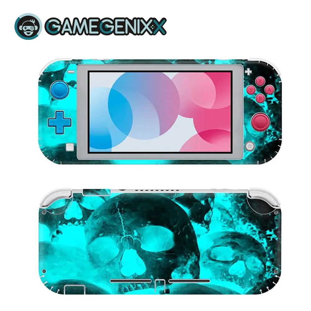 GAMEGENIXX Кожа Наклейка Защитная Наклейка Обложка для nintendo Switch консоли Joy-Con Dock-Skull