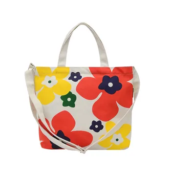 

2019Women New Canvas Fashion Shoulder Bag Casual Messenger Bag Multi-Function Bag Large-capacity Bag 1115