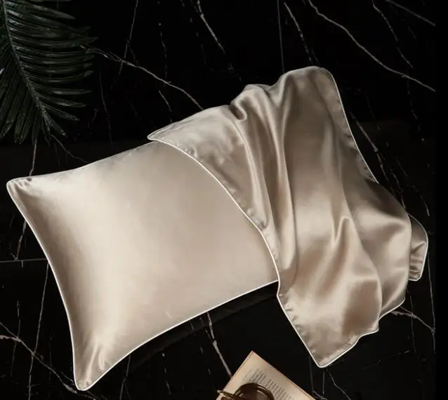 Multicolor Natural Mulberry Silk Pillowcase Zipper Pillowcases Real Silk Pillow Case Cover Satin For Home Hotel Bedding