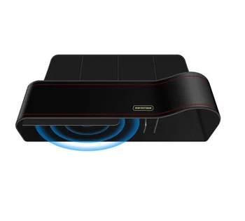 

Qi Wireless Charger Car Organizer Charging DOCK Station Storage Box Holder Car Seat Slit Gap for iPhone for Samsung s9 IY136