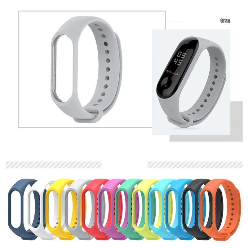 

Fashion Soft Watchband For Xiaomi Mi Band 3 4 Silicone Bracelet Strap Wristband For MIband 3 mi band 4 Watch Replacement Band