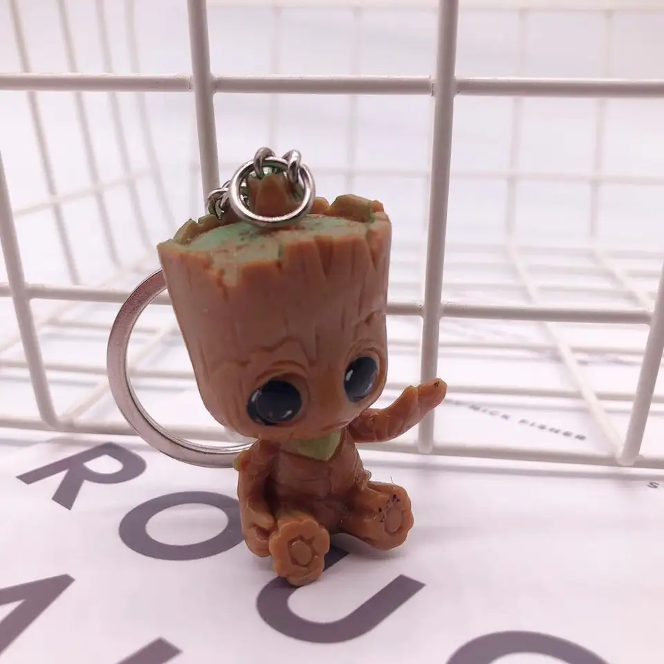 miniature groot figurine