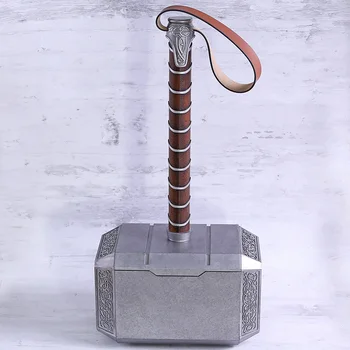 

Marvel Avengers Thor Hammer PVC Figure Collectible Model Toy Cosplay Costume 1:1