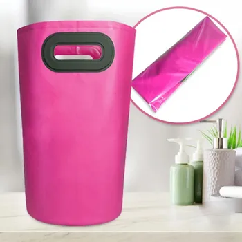 

PVC Outdoor convenient folding bucket fishing bucket vehicle folding bucket fish Collapsible barrel for home office 47 x 25cm