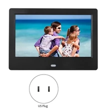 Уколов SJD-703 7 дюймов светодиодов цифровая фоторамка 1024x600 H-D Экран рабочего стола Дисплей изображение MP4 видео MP3 звуковые часы Calenda