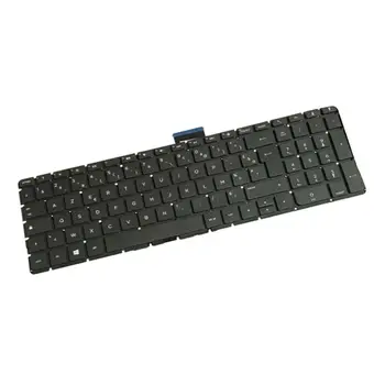 

Black FR French Layout Laptop Keyboard Keypad for HP 15-AB000 No-Frame
