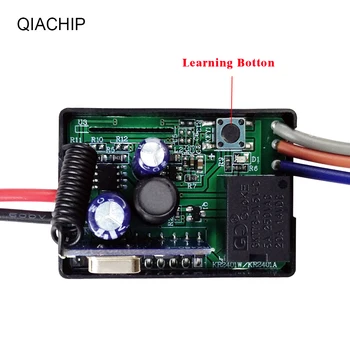 

433Mhz 6V 12V 24V 1CH Relay receiver Module Universal Wireless Remote Control Switch DC5-30V interruptor touch LED light Lamp