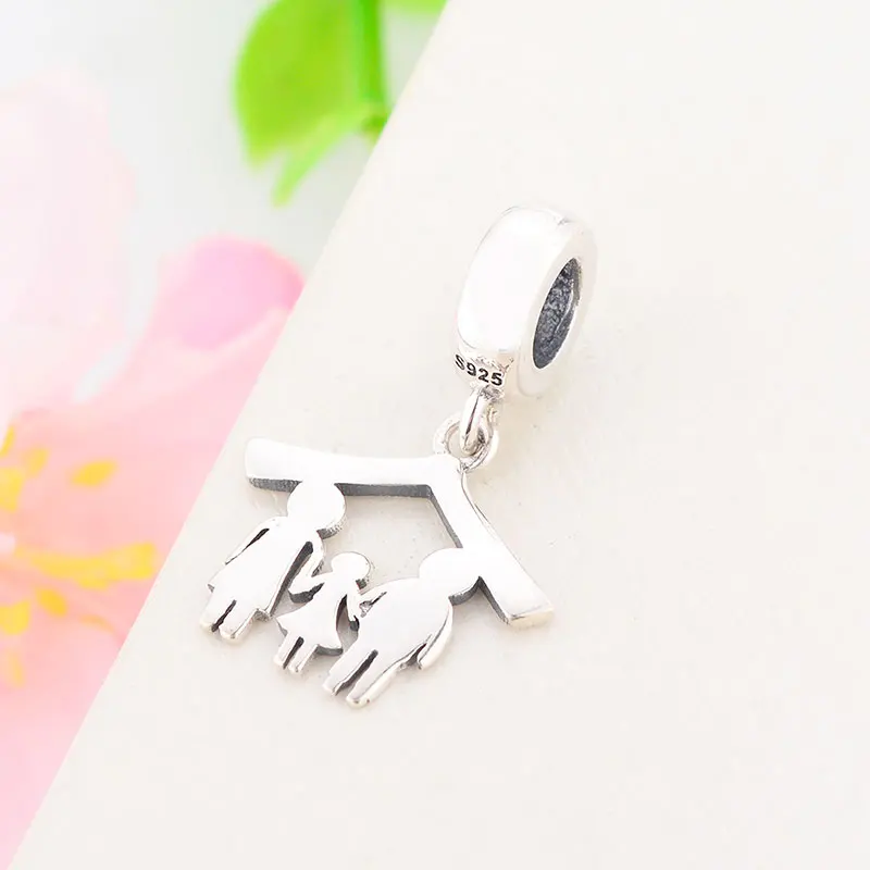 Мама папа мальчик девочка дочь сын семья вечная подвеска из бисера подходит к