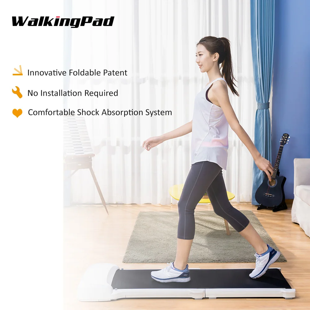 Складная беговая дорожка WalkingPad Walk C1 тренировочный аппарат умные аэробические