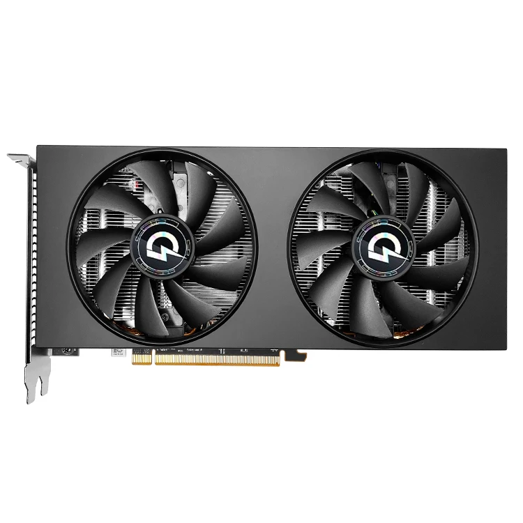 Новая настольная видеокарта vga radeon gpu amd rx 5700 xt ELSA с двумя вентиляторами